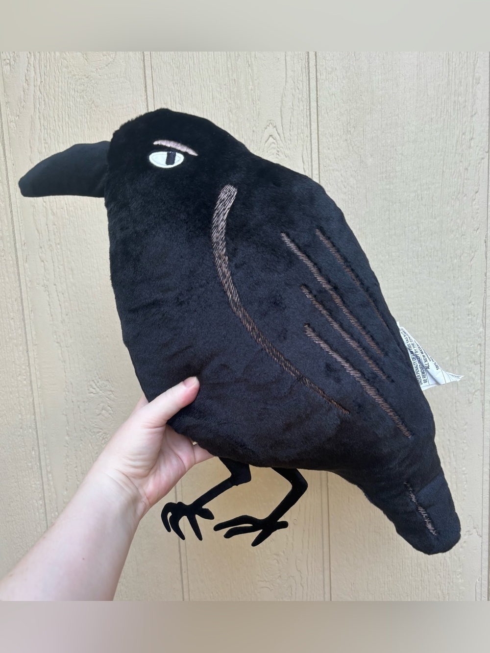 Target Hyde And EEK! Raven Shaped Throw Pillow Halloween